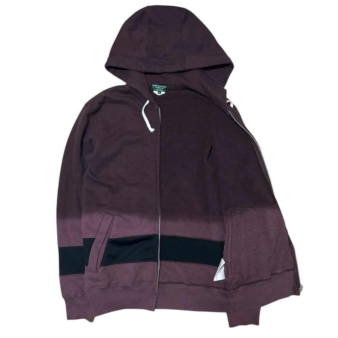 [S] 꼼데가르송 옴므 플러스 에버그린 08AW 블리치 후드집업 상품이미지4