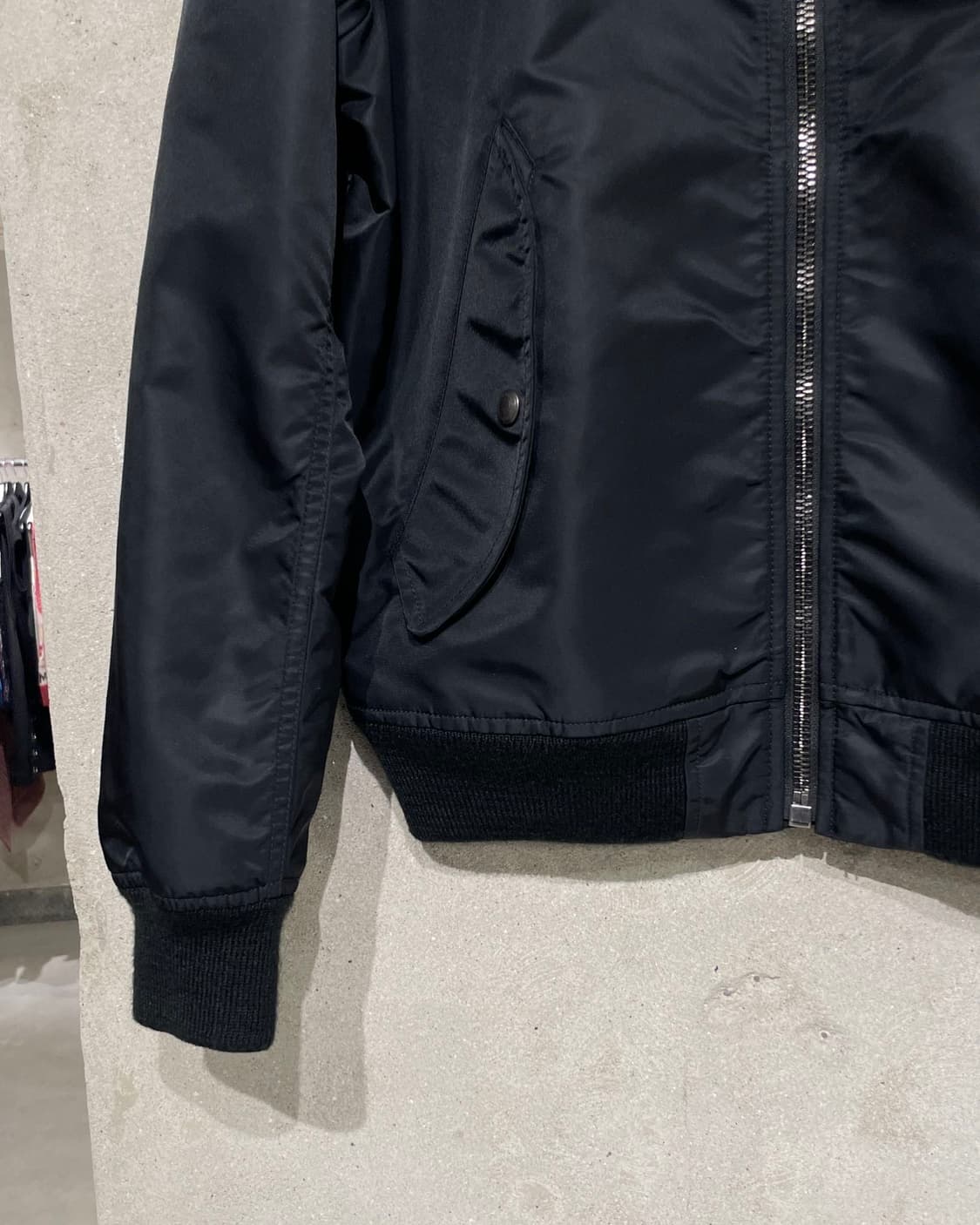 폴로 랄프로렌 블랙 ma-1 나일론 봄버 자켓 상품이미지4
