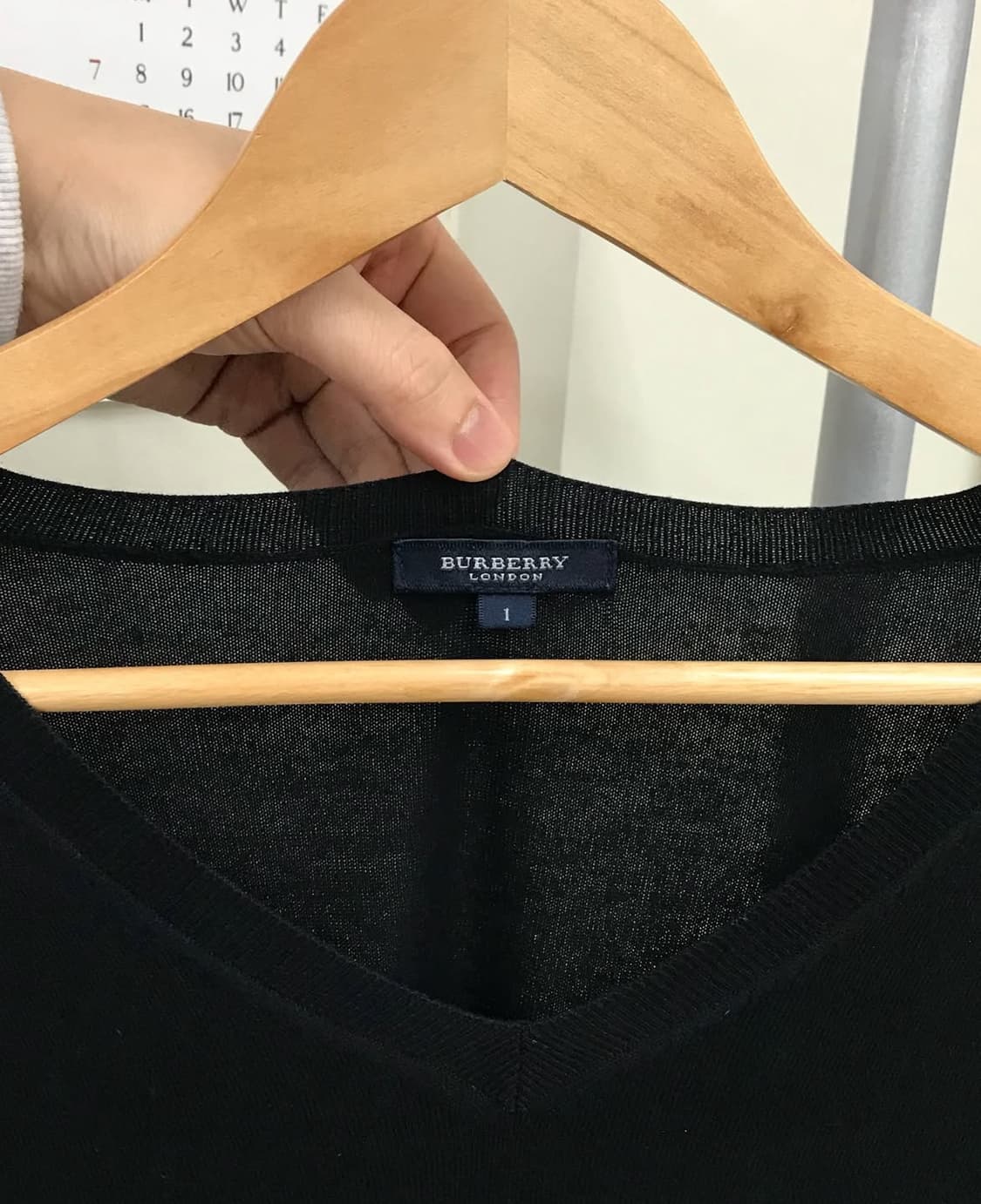 버버리 로고 캐시미어 니트 상품이미지3