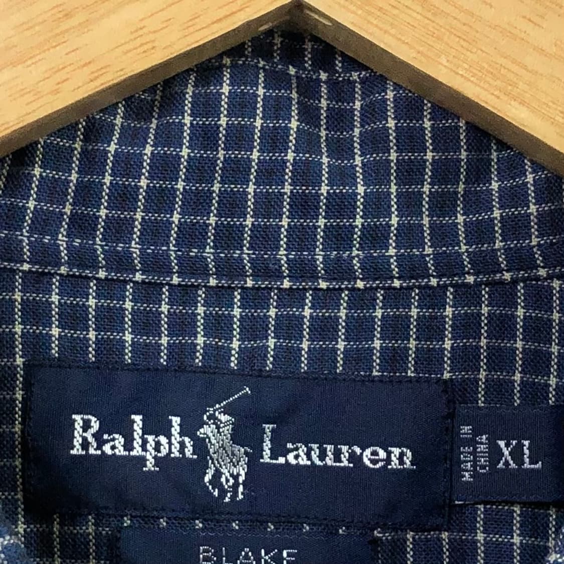 Xxl 폴로 옥스포드 체크 셔츠 상품이미지3