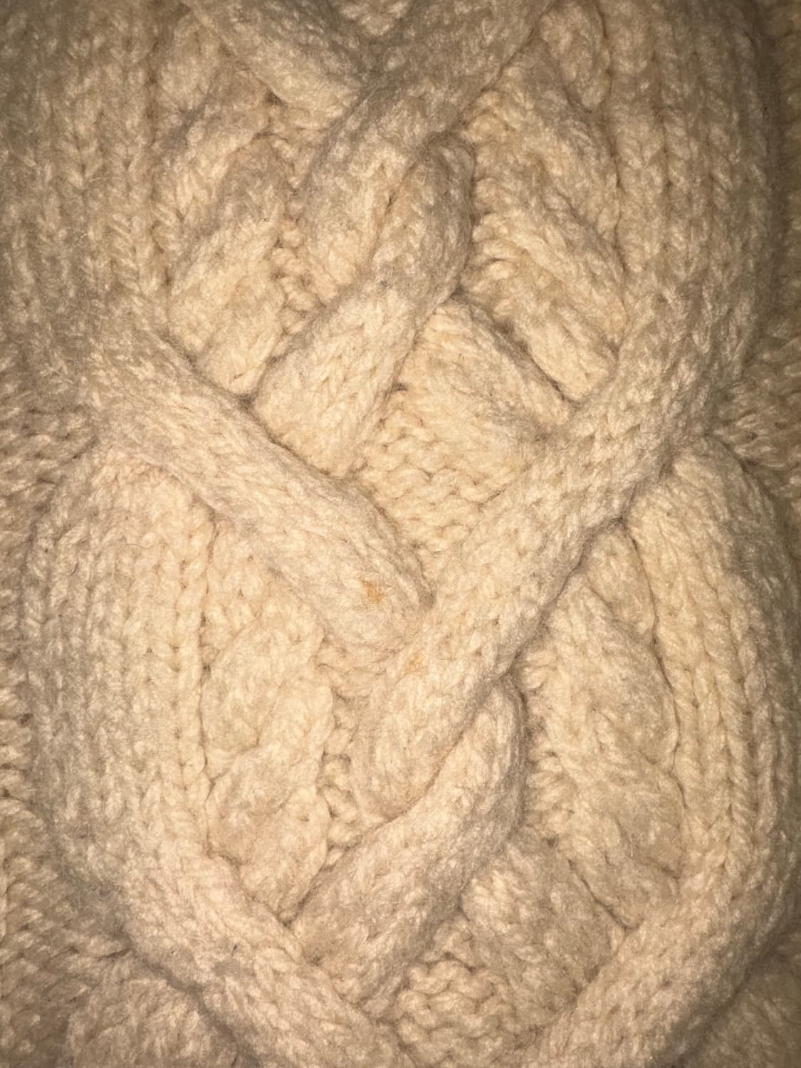 Vintage 헤비게이지 케이블 니트 (JUNKO SHIMADA) 상품이미지6