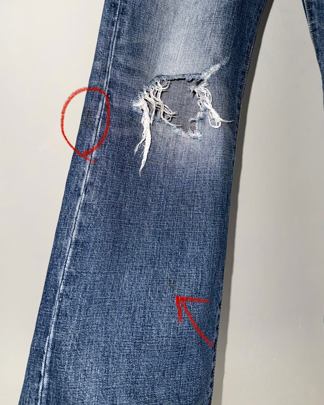 아베크롬비 데님 팬츠 상품이미지3