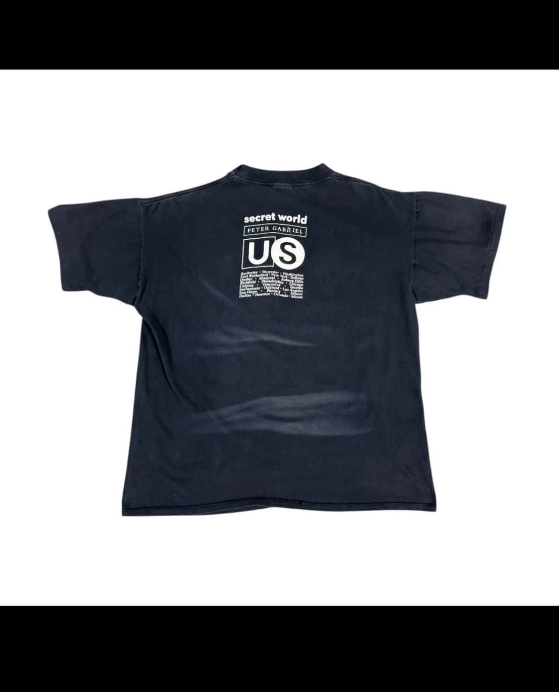 빈티지 90s Peter Gabriel 피터 가브리엘 티셔츠 상품이미지2