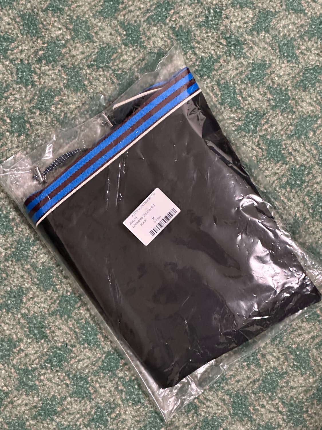 (새상품) 웨일즈보너X아디다스 새틴 미디 스커트 - BK/M Size 상품이미지4