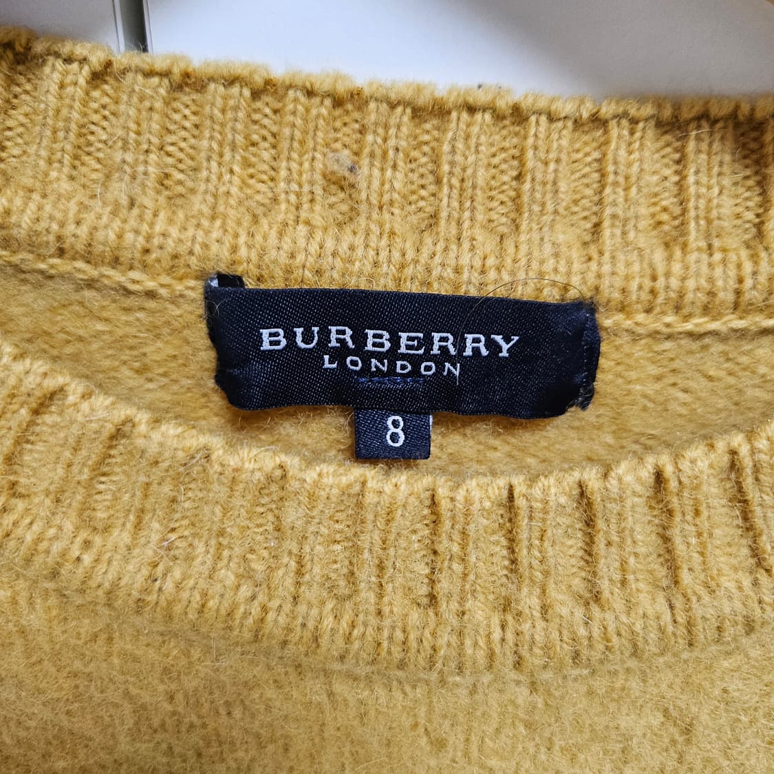 버버리 머스타드 니트티 상품이미지3