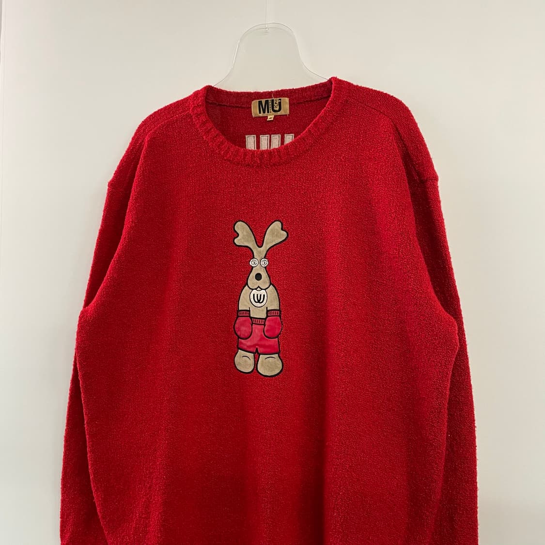 엠유 스포츠 울 라운드 니트 상품이미지3