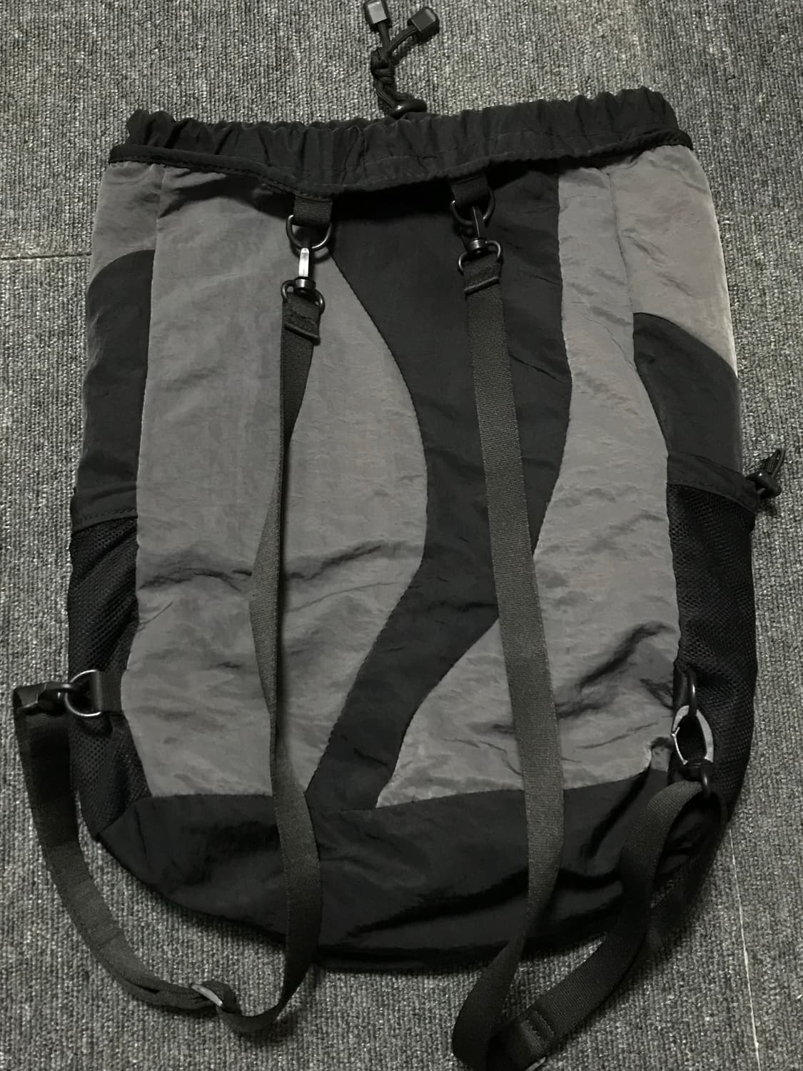 노매뉴얼 C.B STRING BAG - CHARCOAL 상품이미지4