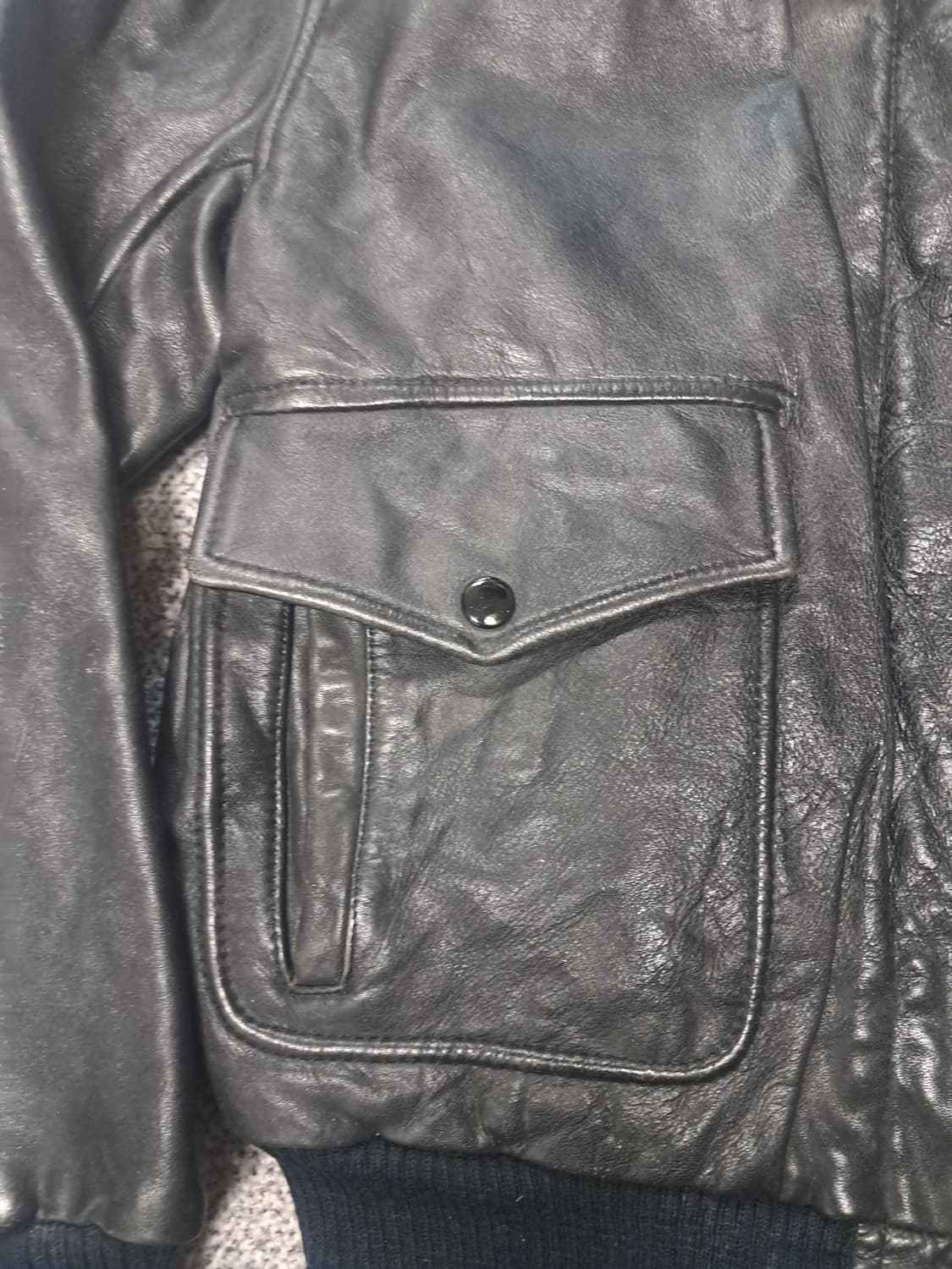 빈티지가죽 a2자켓 상품이미지3