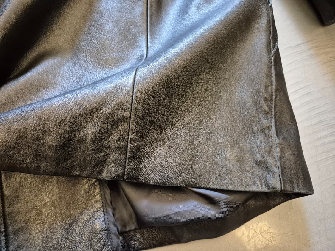 COLE HAAN 양가죽 카 코트 상품이미지8