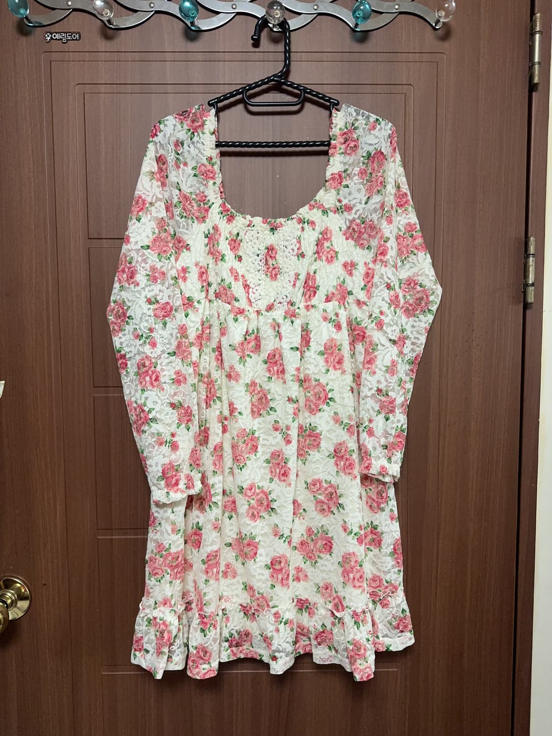 COIZA 콜자 일본 빈티지 모리걸 페어리 히메갸루 레이스 꽃무늬 원피스 상품이미지1