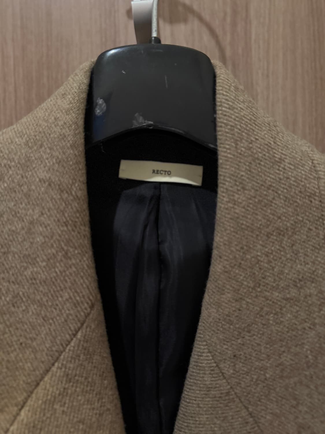 렉토 하프코트 베이지 M 상품이미지3