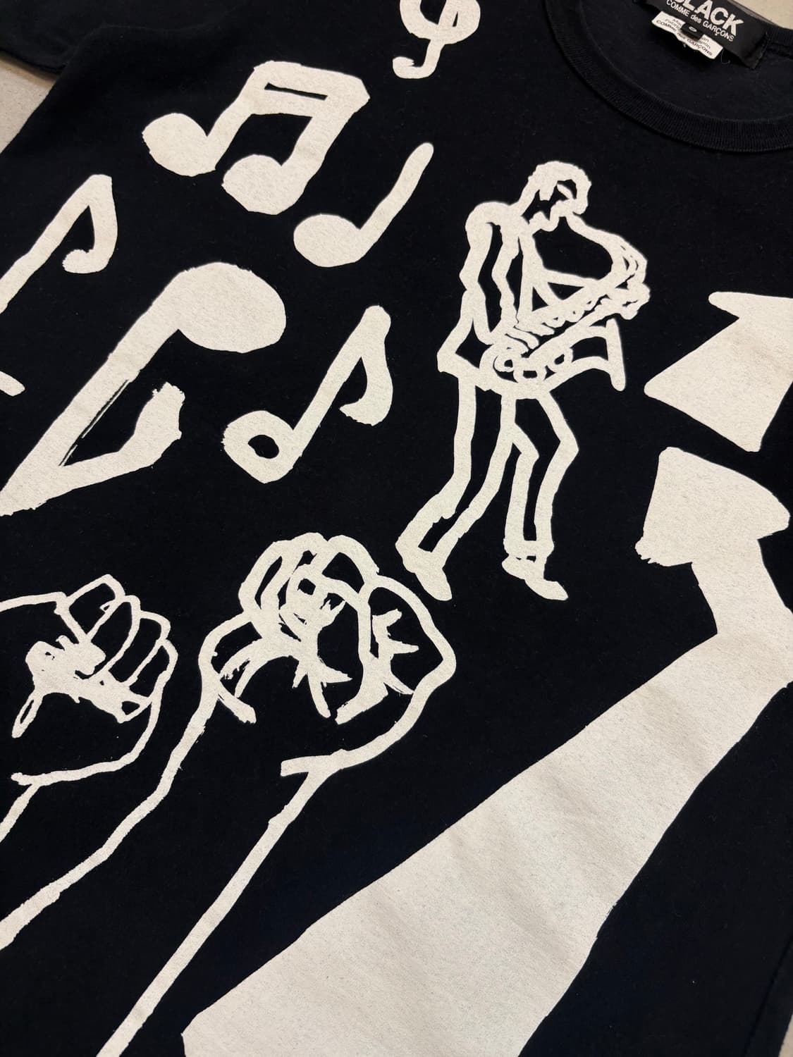 24ss 꼼데 블랙 갤슨 필립 파고스키 상품이미지5