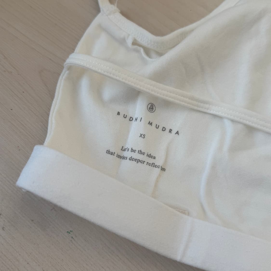 부디무드라 스트링트리오 브라탑 화이트 XS 상품이미지3