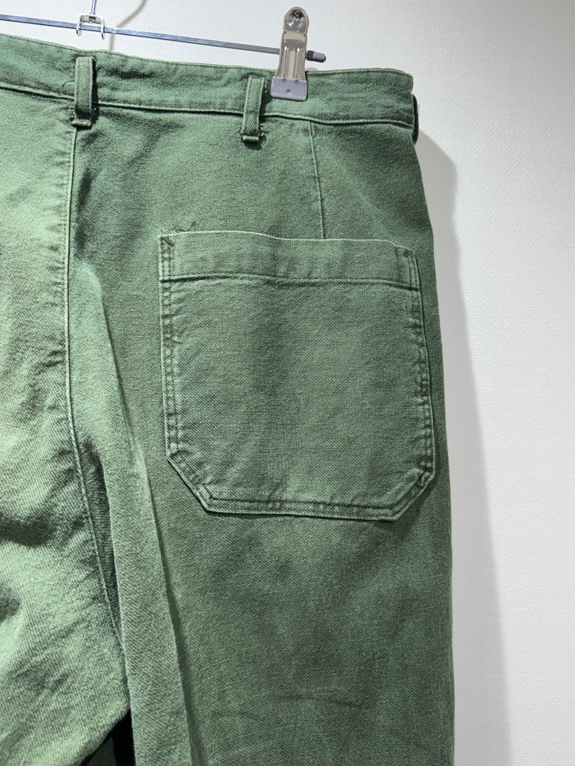 70s 스웨덴군 퍼티그 팬츠 상품이미지8