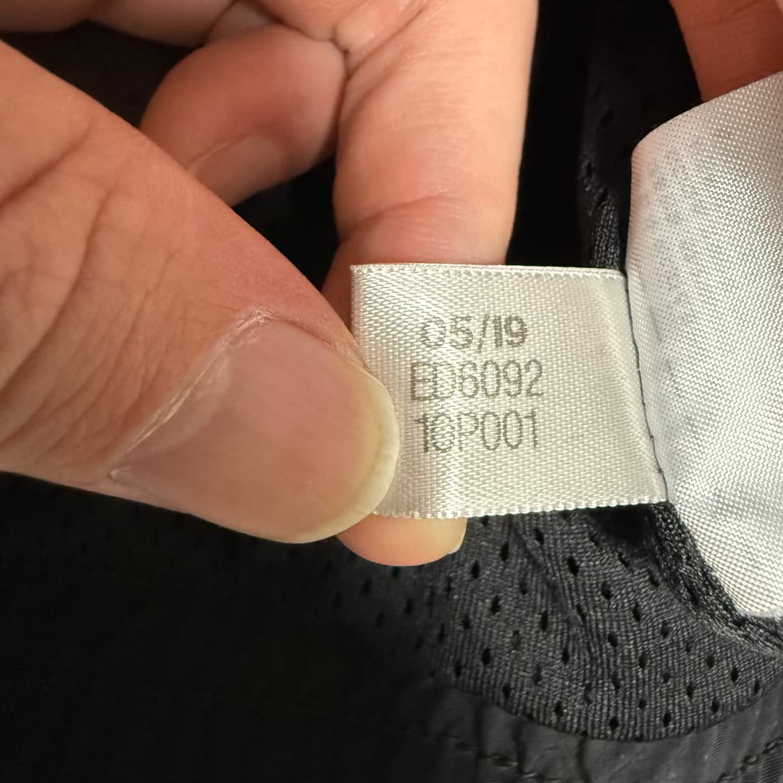 아디다스 파이어버드 락업 바람막이 자켓 블랙 L 트랙탑 상품이미지5