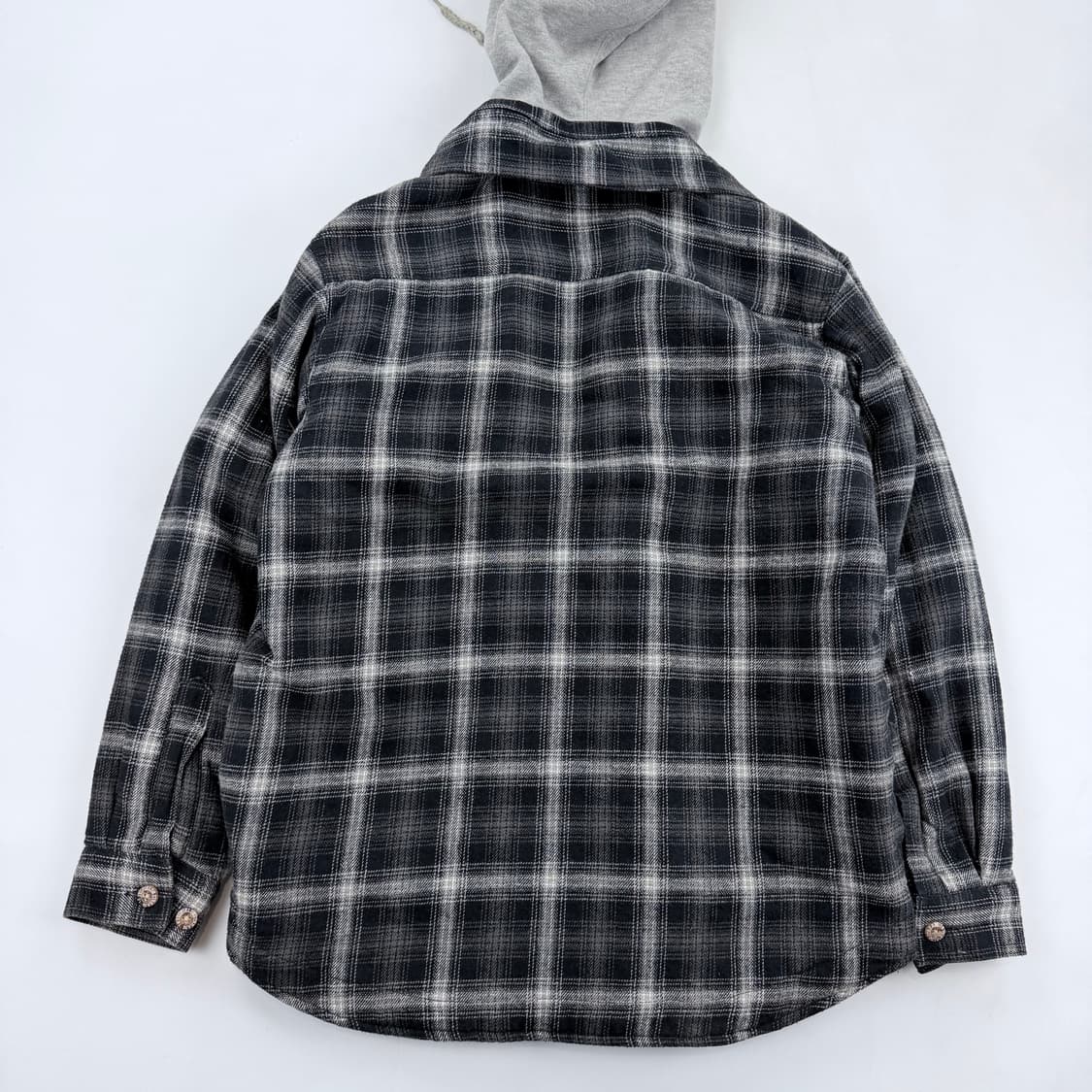 필드앤스트림 플란넬 누빔 후드 셔츠 자켓 상품이미지6