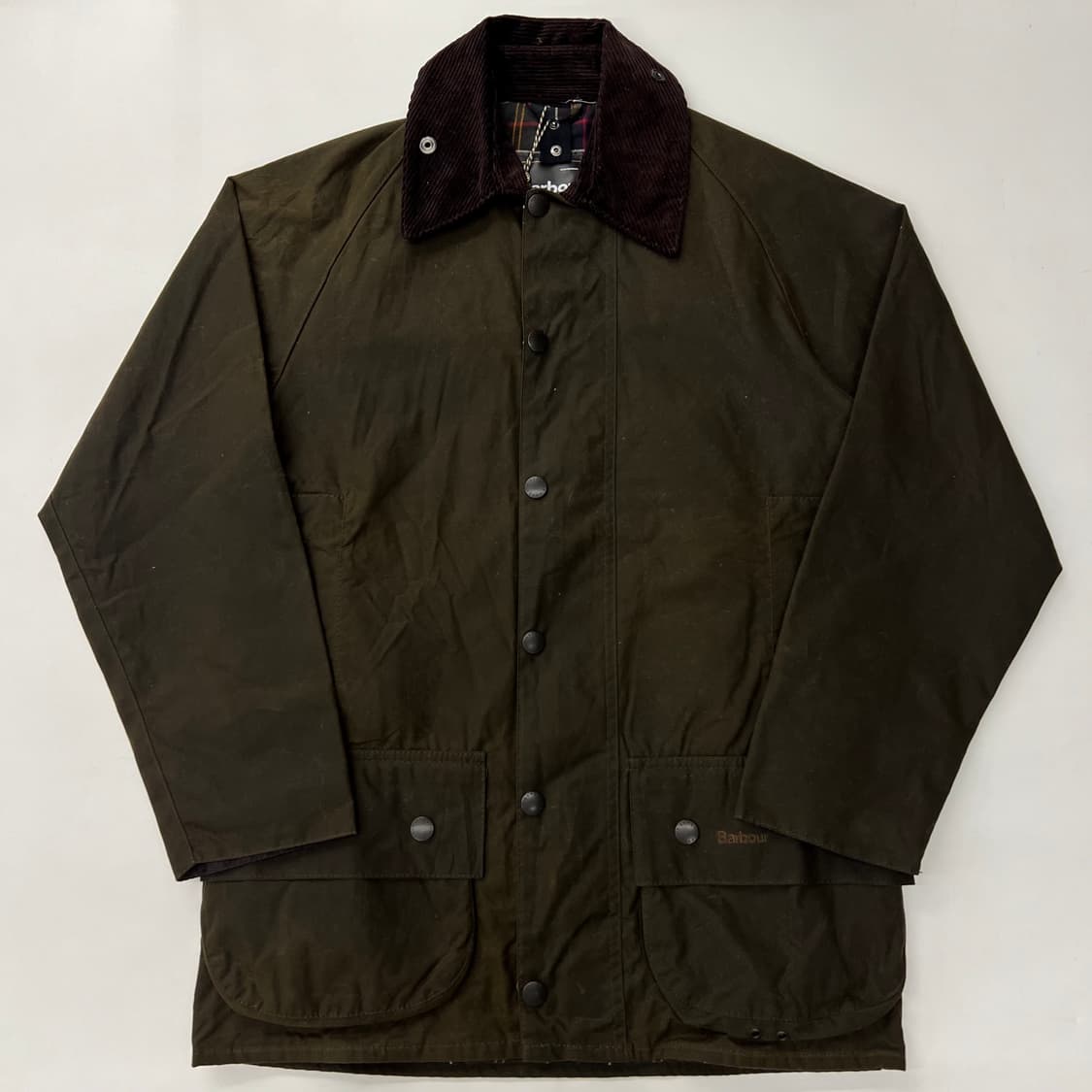 (새상품) 바버 클래식 비데일  올리브 왁스 자켓  상품이미지1