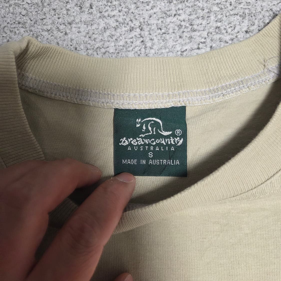 90s 호주산 빈티지 반팔 티셔츠 M-슬림L(95-100) 상품이미지5