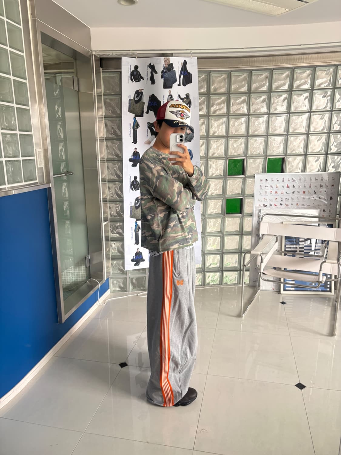 X LHP HD track pant cotton Hd트랙 팬츠  상품이미지4