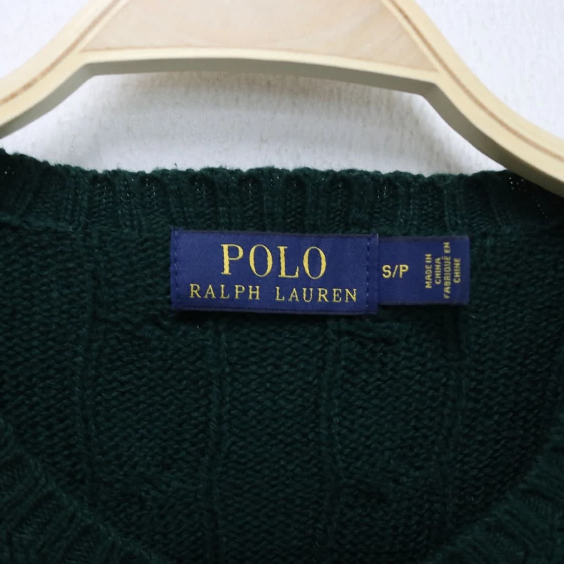 폴로랄프로렌 옐로우포니 꽈배기니트 61155 상품이미지6