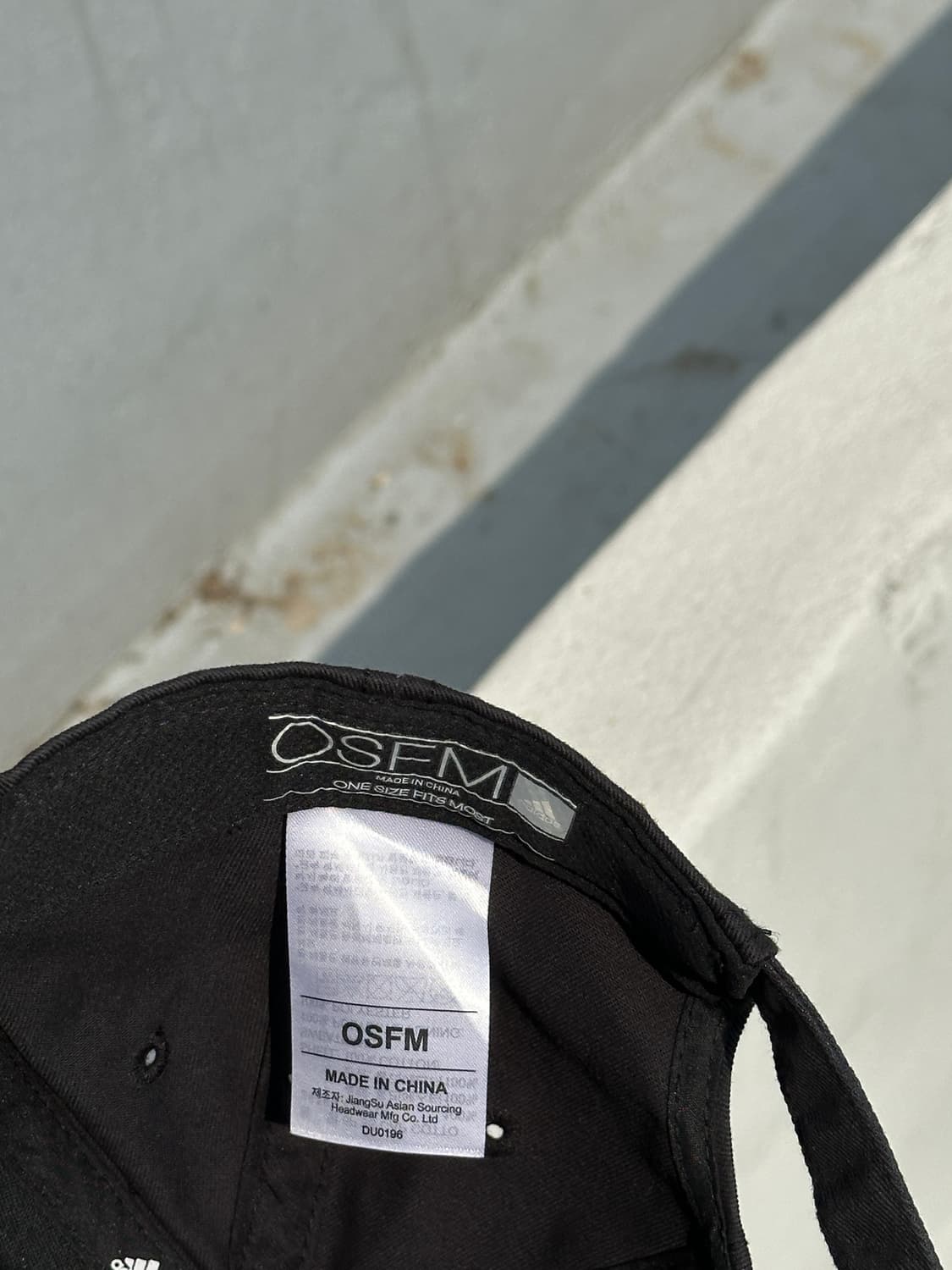 [F] 아디다스 삼선 로고 블랙 볼캡 모자 상품이미지6