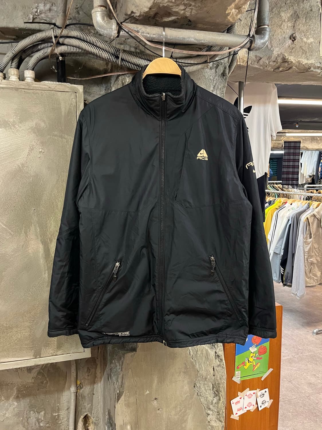 나이키 acg 리버시블 플리스 자켓 블랙 100 #csz2387 상품이미지2