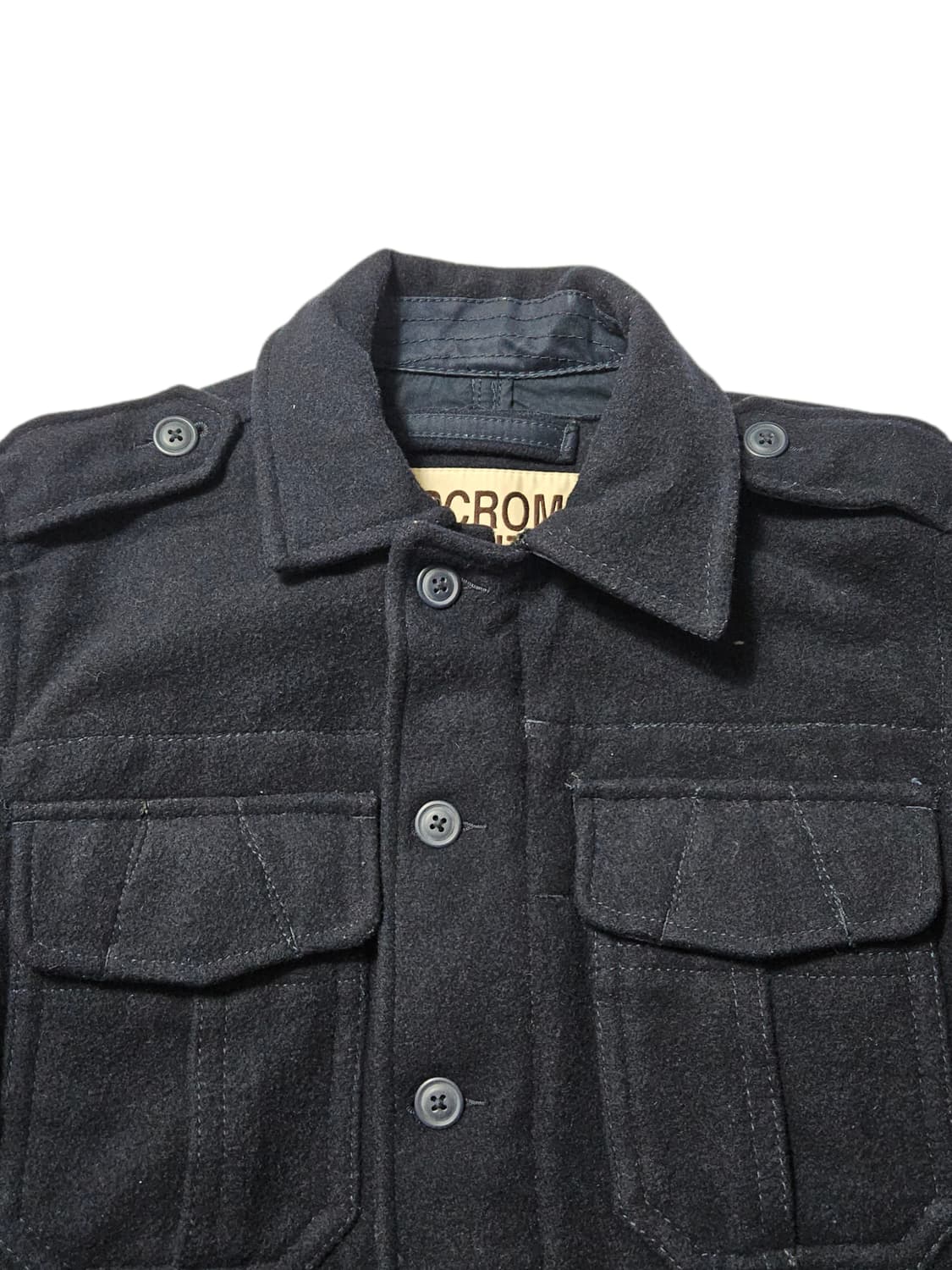 아베크롬비 울 밀리터리 자켓 M 상품이미지3