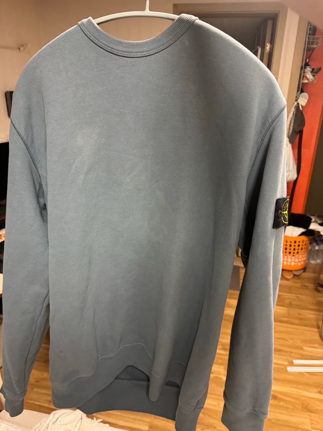 19fw 스톤아일랜드 맨투맨 xxl (그레이블루) 상품이미지1