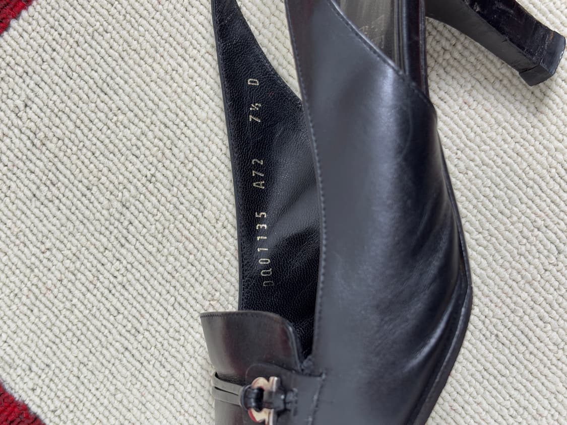 Salvatore Ferragamo Wooden heel Pumps 상품이미지4