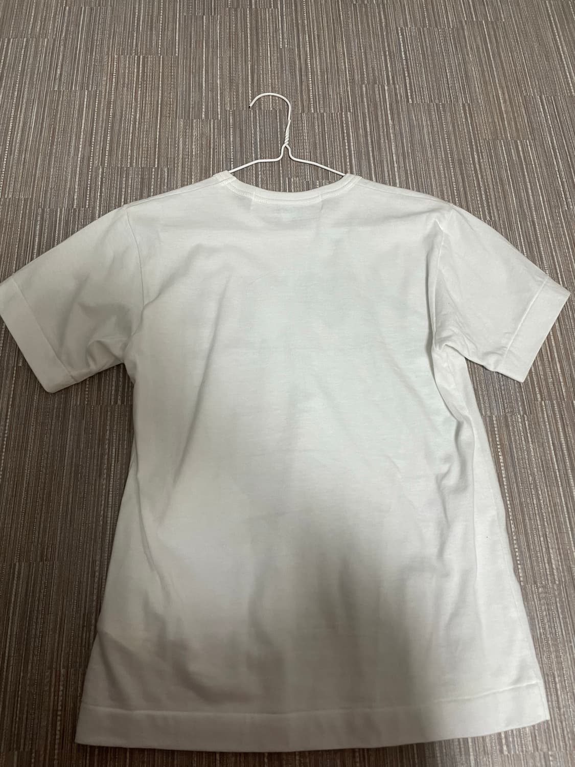 도쿄구매)플레이 꼼데가르송 프린트로고반팔 티셔츠 미스치프 코이세이오베이프 상품이미지2