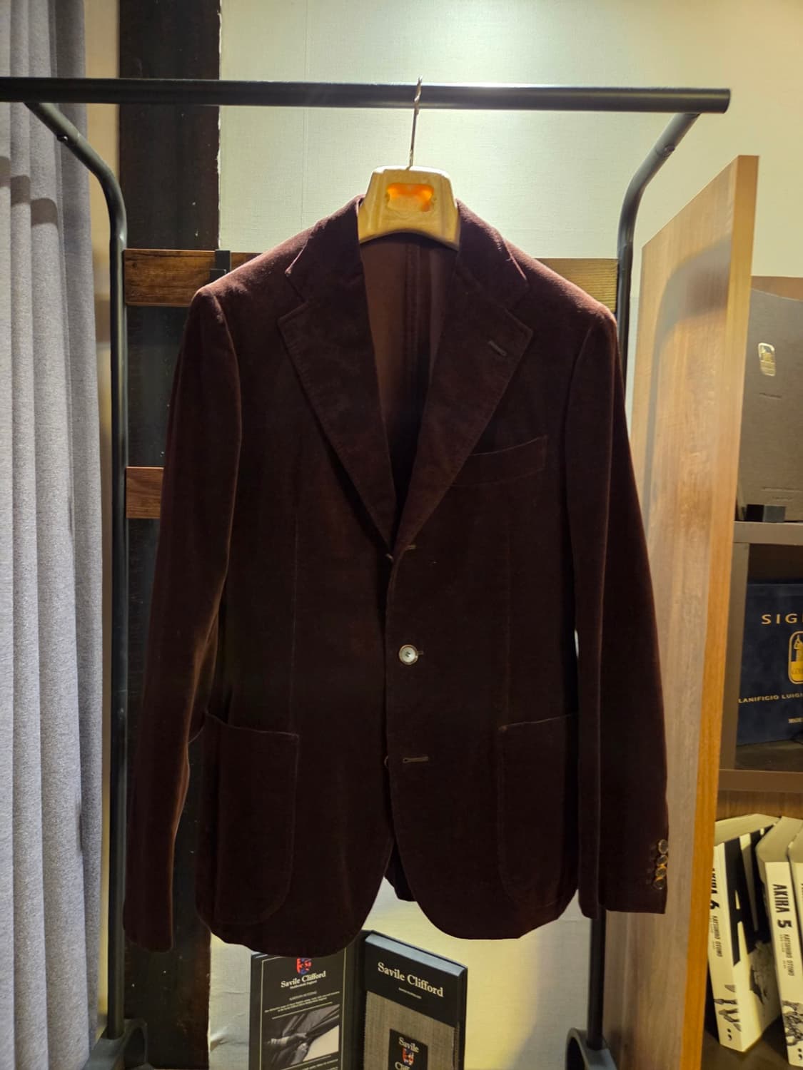 란스미어 벨루어자켓 상품이미지3