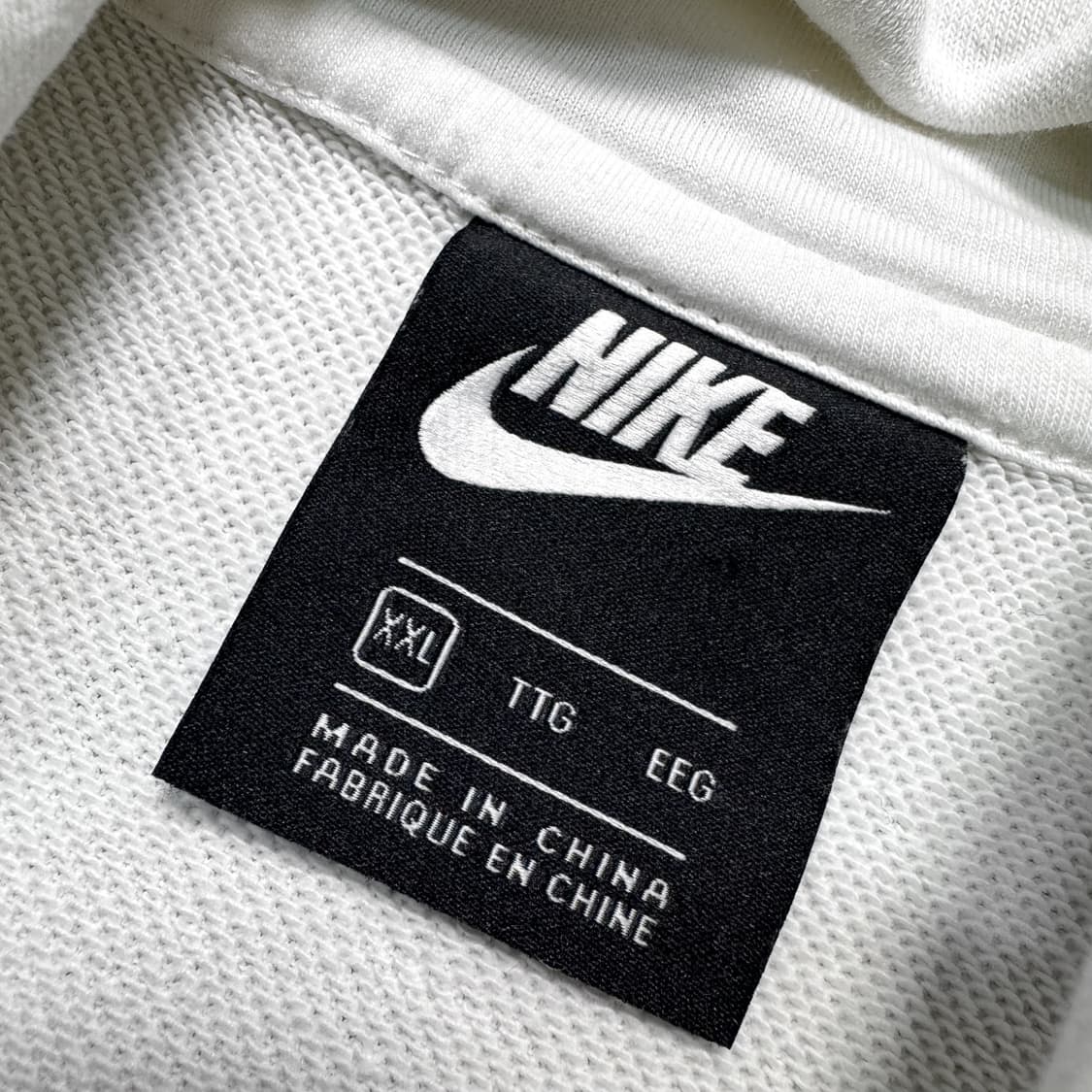 Name : 나이키 T1 티원 시그니처로고 화이트컬러 후드티 :)  상품이미지3