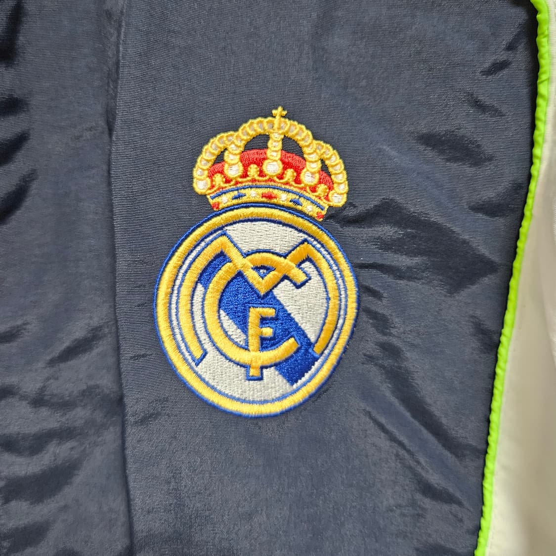 (S/95) 아디다스 레알마드리드 옵시디언 블루 윈드브레이커 바람막이 상품이미지3