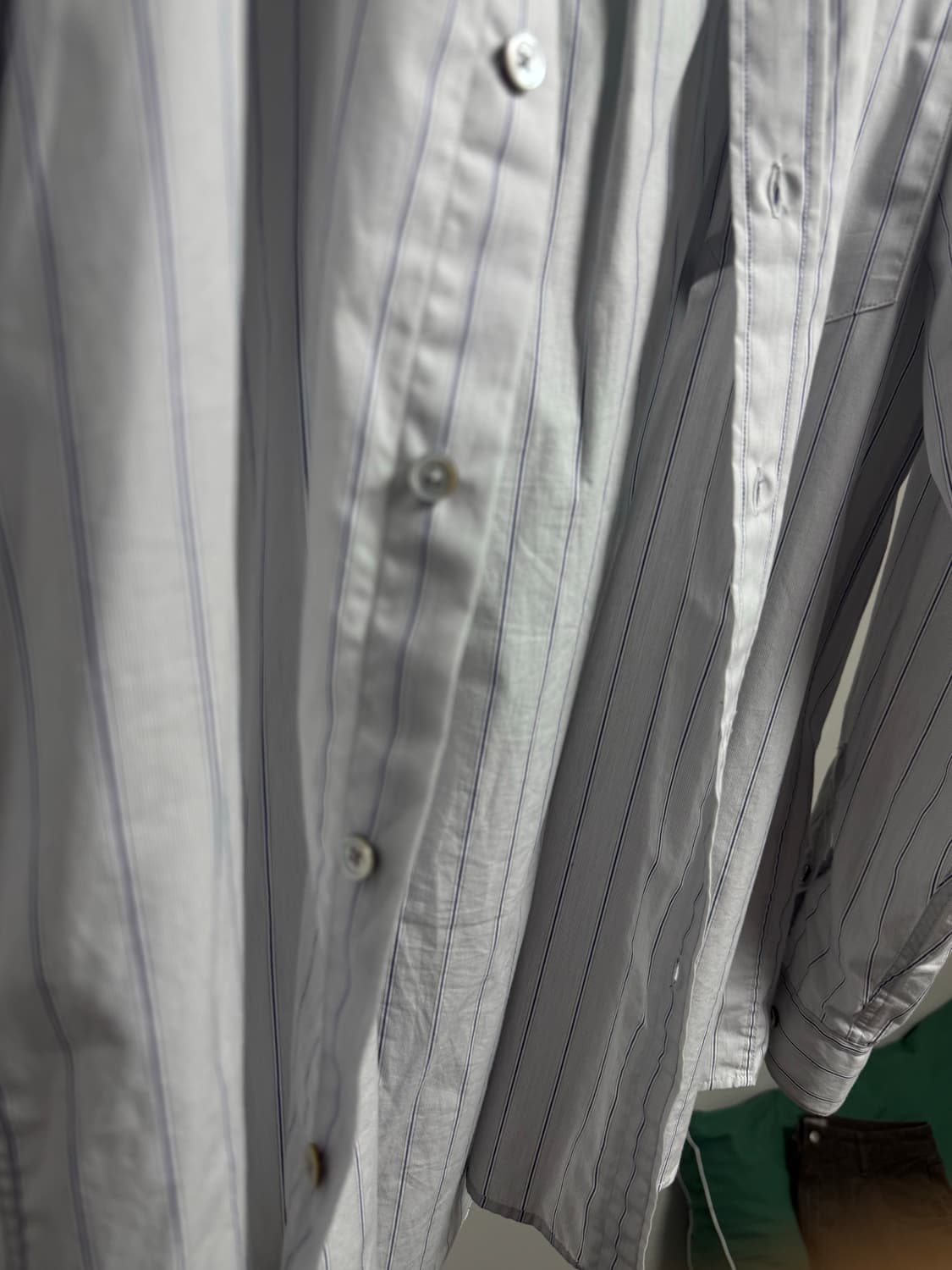 셔터 스트라이프 셔츠 L 스페셜 컬러 상품이미지5