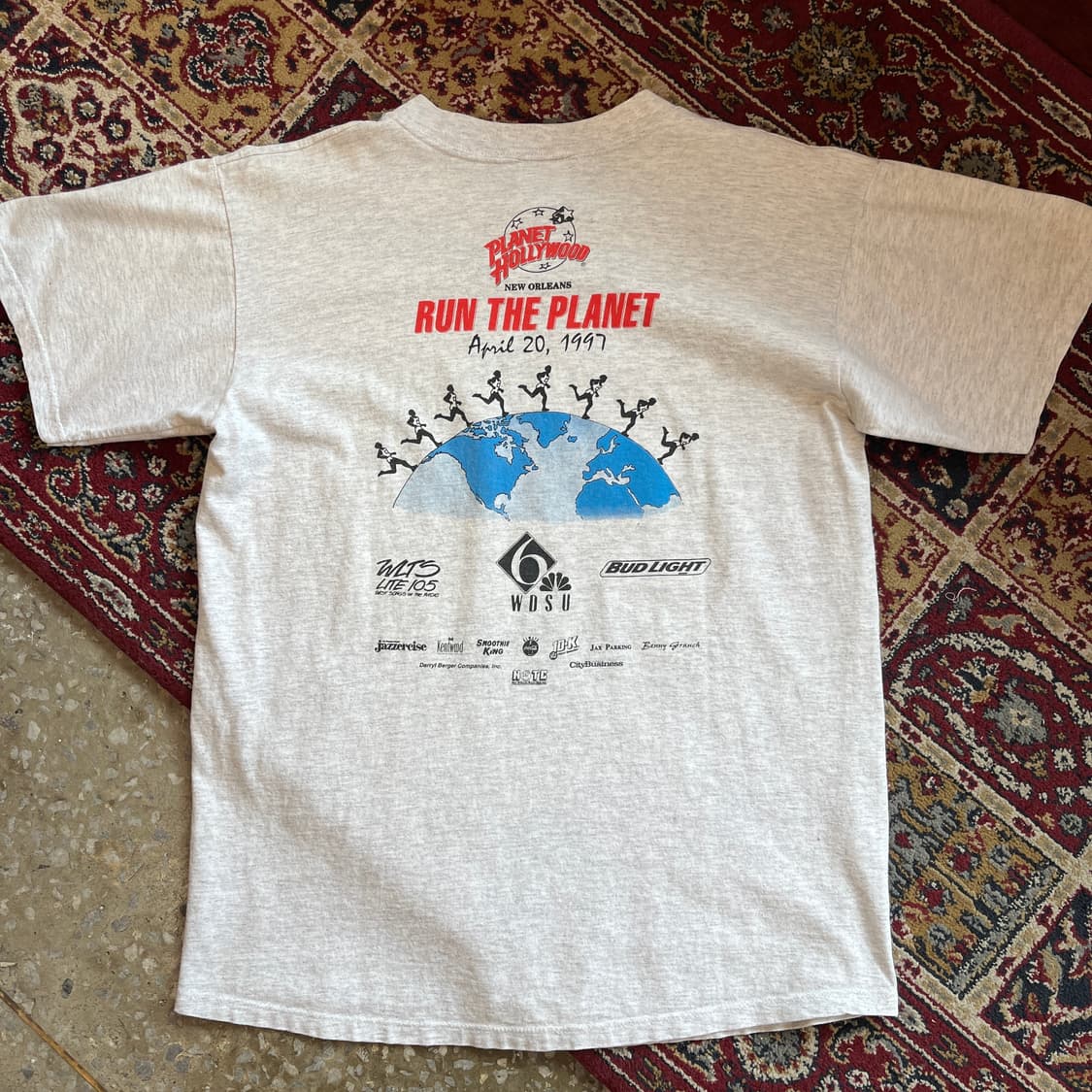 90‘s Planet Hollywood T-shirts  [M,100] 상품이미지4