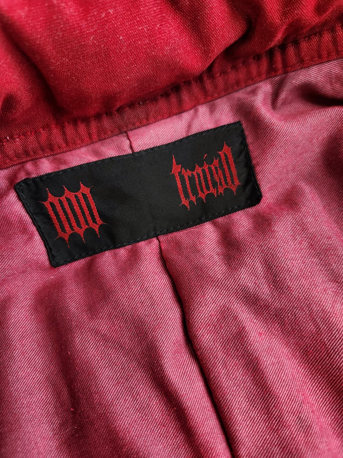 troiso japan 레드 가먼트다잉 필드 재킷 상품이미지9