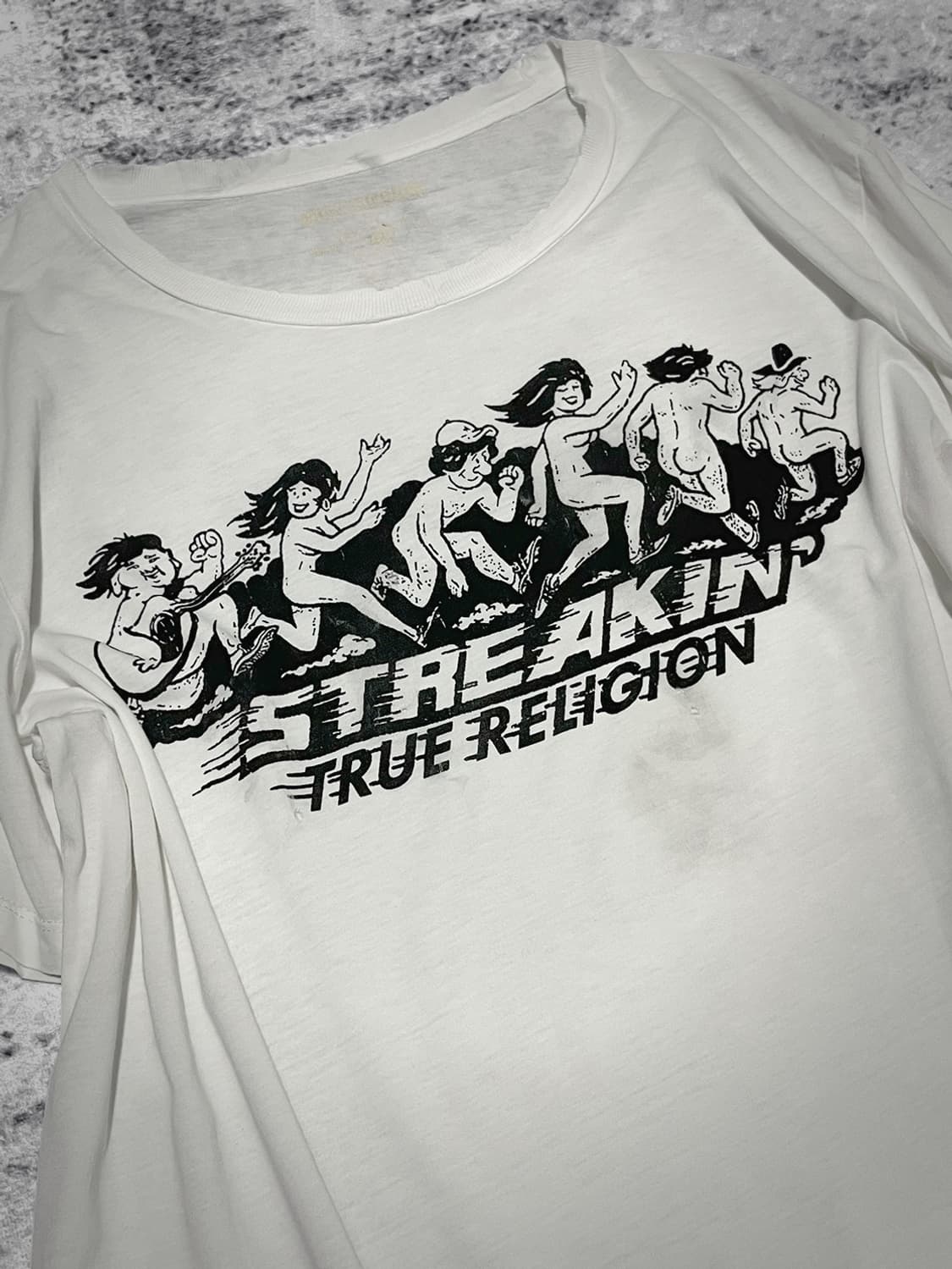 (true religion) 00s streakin graphic t  상품이미지3