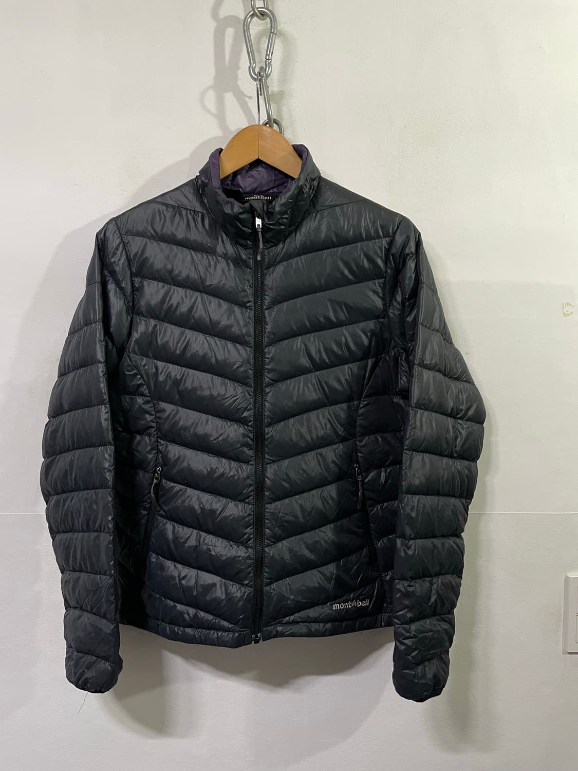 몽벨 구스 다운자켓 경량패딩 슈페리어 스타일 L 사이즈 상품이미지1