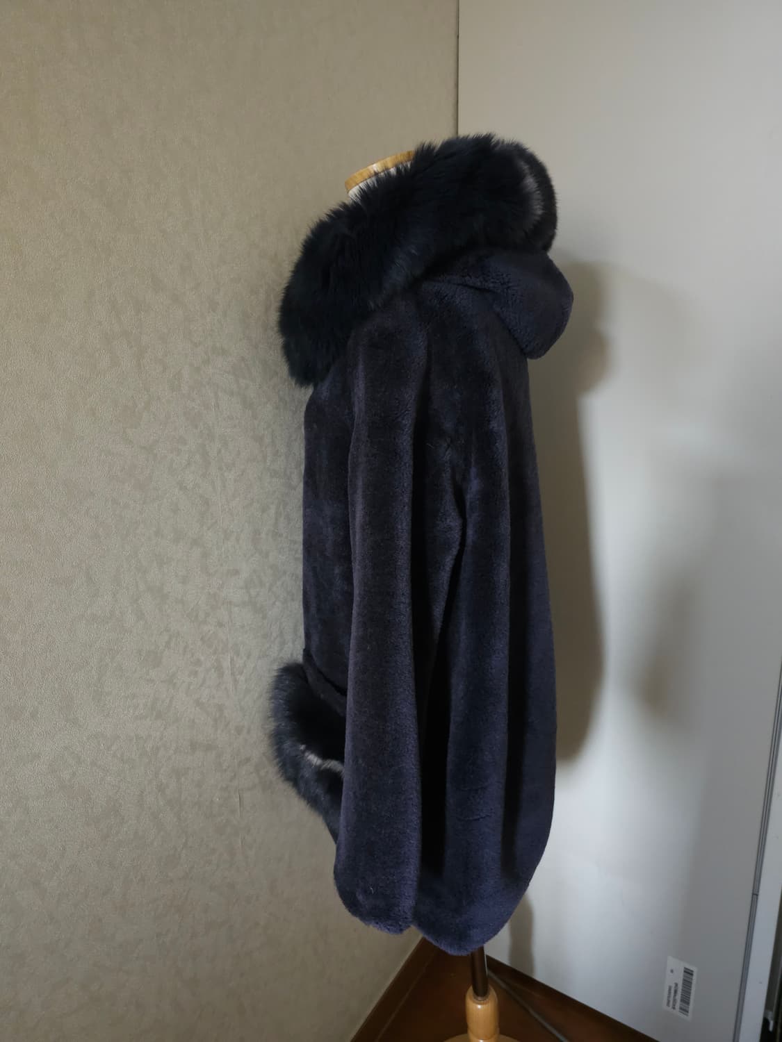 A&D 아뜰리에 사가퍼 양모 폭스 코트 상품이미지4