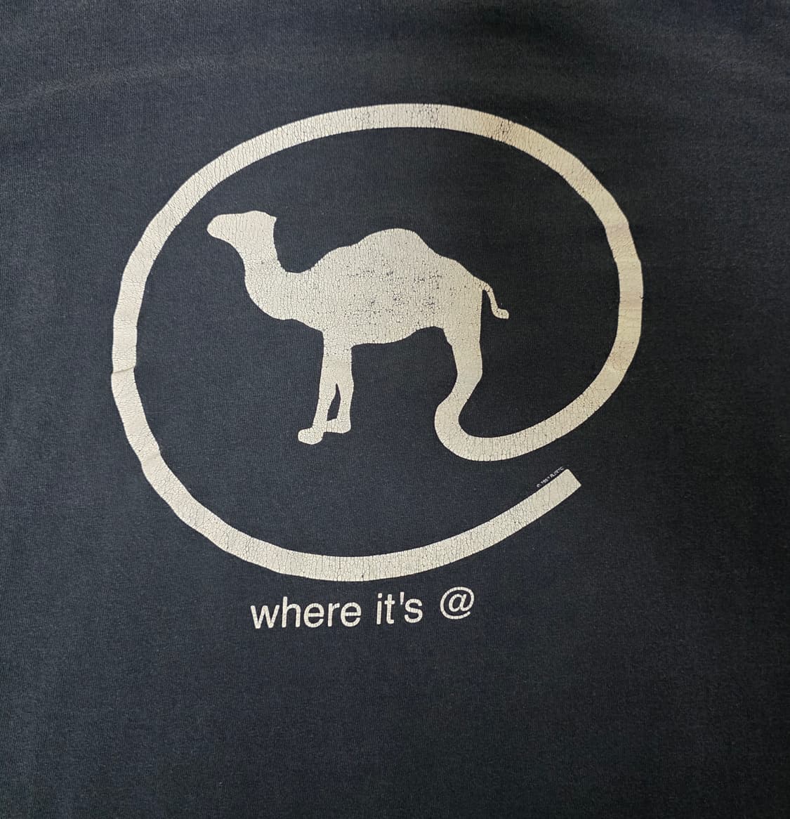 [XL] 90s 카멜 포켓 프로모 티셔츠 ver. 하드페이드 상품이미지5