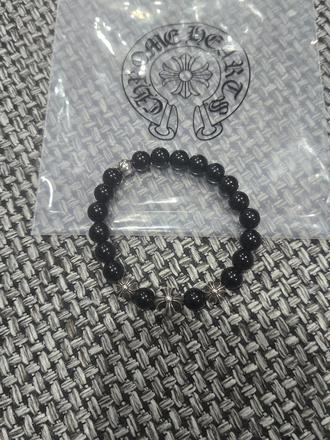 크롬하츠 CH 4볼 비즈팔찌(정품) 상품이미지1