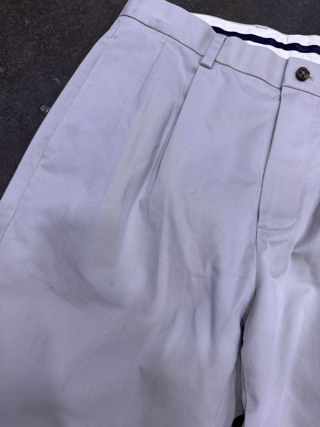 브룩스브라더스 어드밴티지 치노 트래디셔널 코튼팬츠 베이지 34 상품이미지4