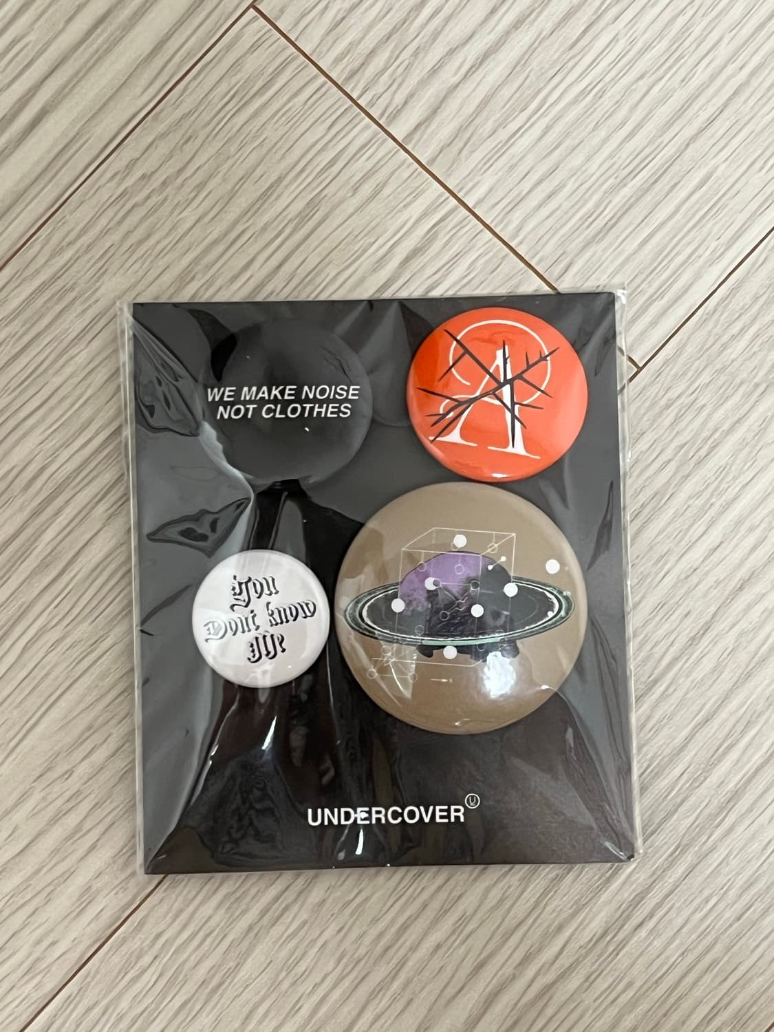 언더커버 배지 세트 뱃지 상품이미지1
