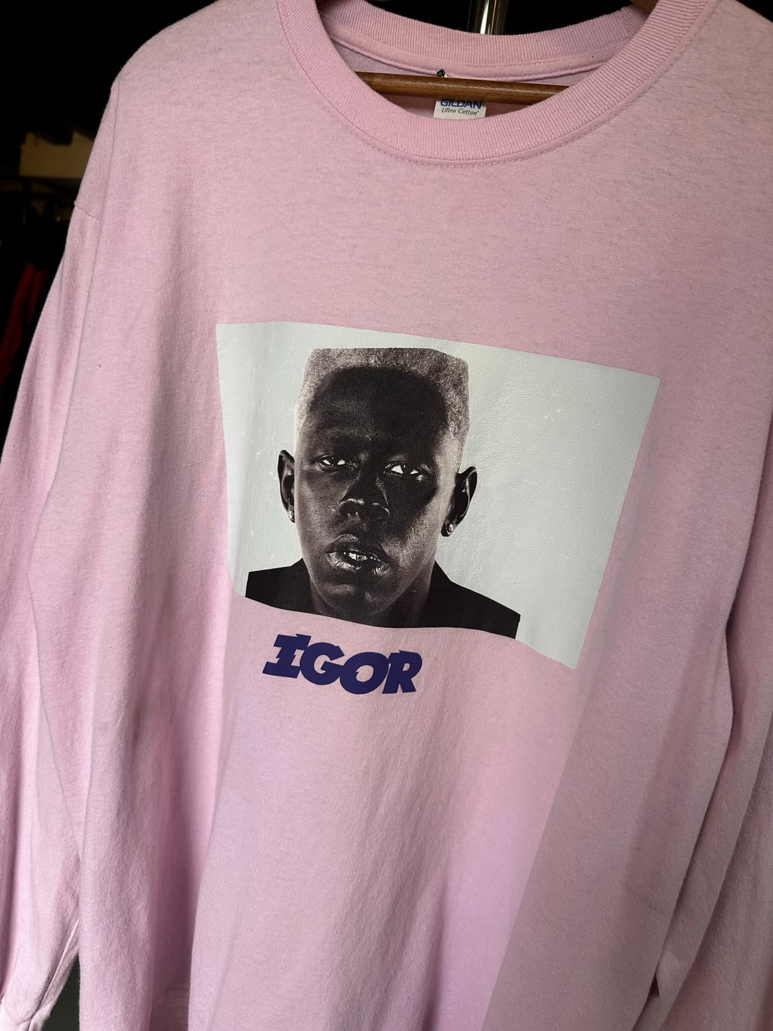 타일러 더 크리에이터 래퍼 프린팅 롱슬리브 티셔츠 상품이미지3