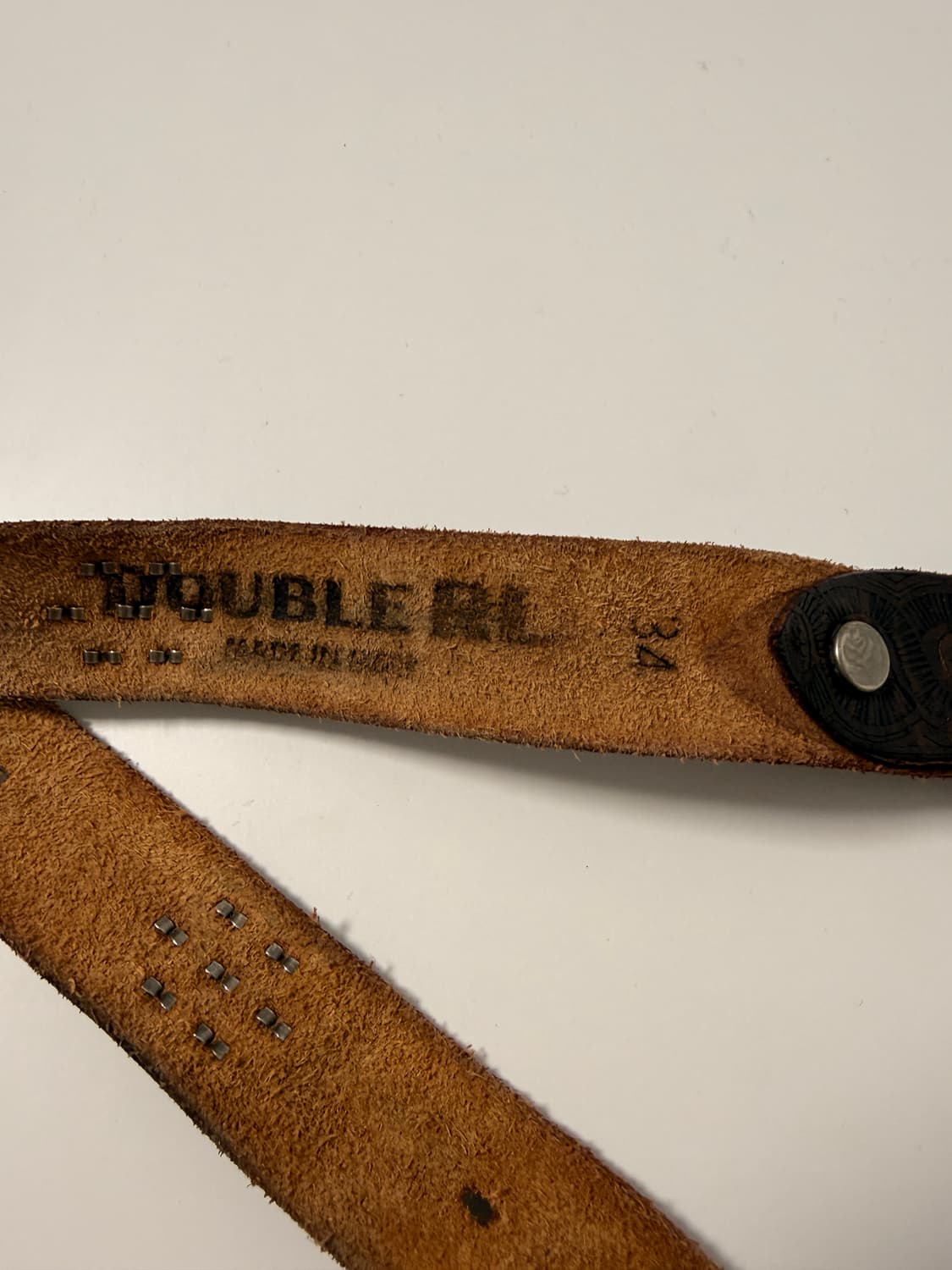 더블알엘 RRL 라스코 스터드 벨트 34 상품이미지3