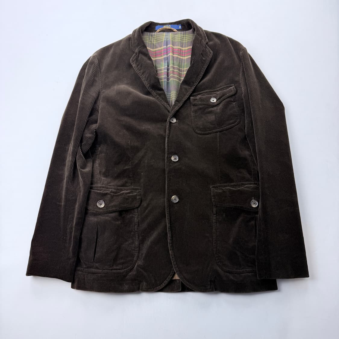 폴로 랄프로렌 코듀로이 쓰리버튼 블레이저  상품이미지1