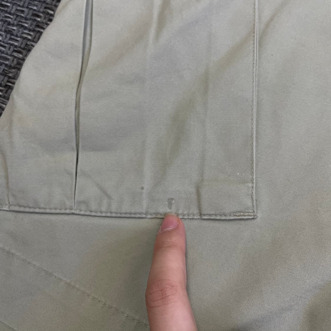  (밴딩) 나이키 연카키 투버튼 카고 하프 팬츠 M 상품이미지5