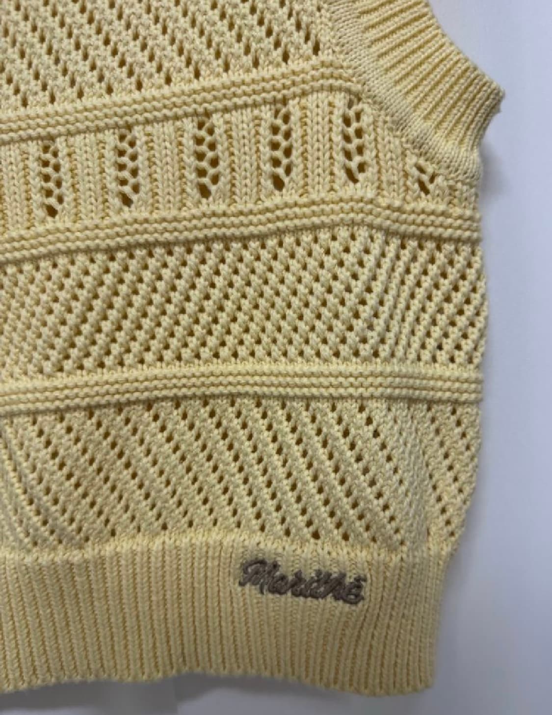 마리떼 프랑소와 저버 니트베스트 옐로우 상품이미지7