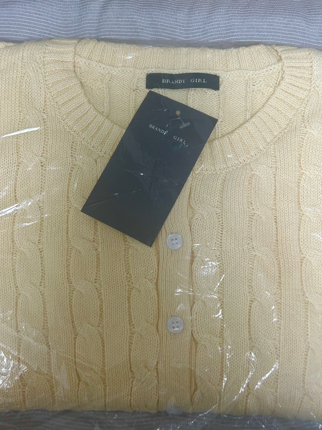 브랜드멜빌 케이블 니트 가디건 상품이미지1
