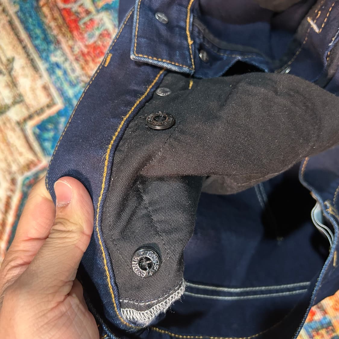 [32] 스톤 아일랜드 셀비지 생지 데님팬츠 상품이미지7